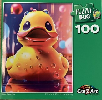 PUZZLEBUG PUZZLE~RUBBER DUCKY PARTY~100 PIECES~FREE SHIPPING!