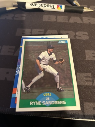 1989 score ryne sandberg