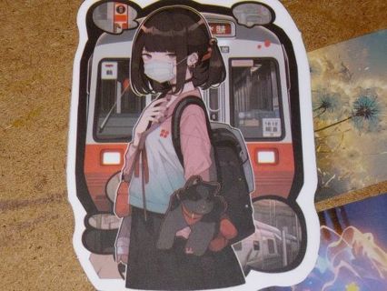 Anime one new nice vinyl lab top sticker no refunds regular mail high quality!