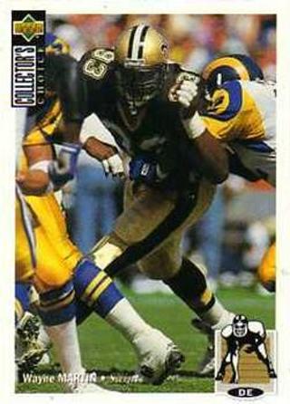 Tradingcard - NFL - 1994 Collector's Choice #178 - Wayne Martin - New Orleans Saints