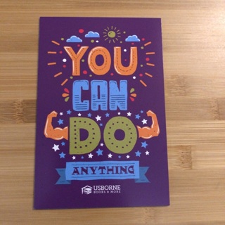 You can do Anything Postcard