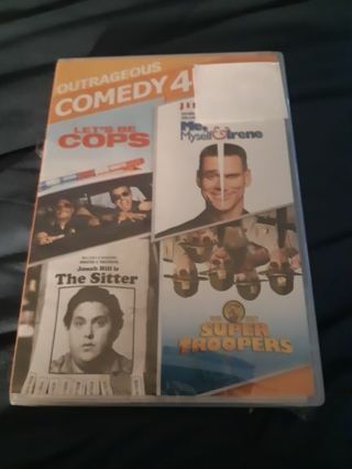 DVD outrageous comedy 4 pack