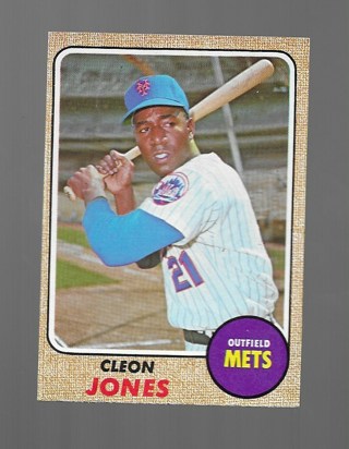 1968 TOPPS CLEON JONES #254