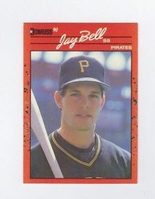 Jay Bell 1990 Donruss Pittsburgh Pirates