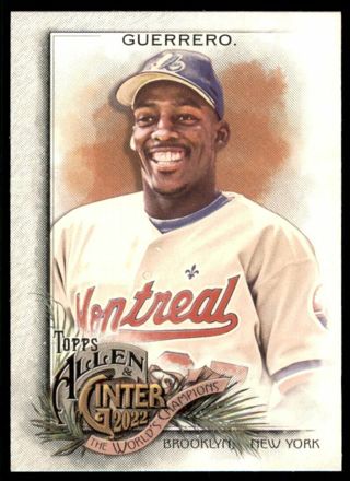 2022 Allen and Ginter Base #112 Vladimir Guerrero - Montréal Expos