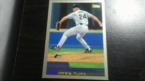 2000 TOPPS RYAN RUPE TAMPA BAY DEVIL RAYS BASEBALL CARD# 432