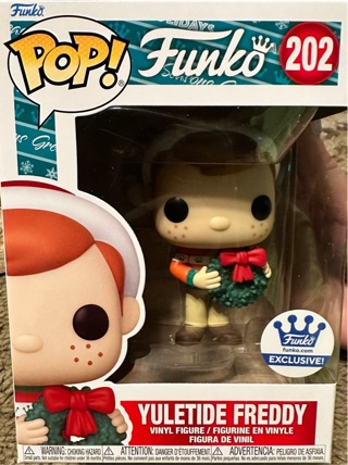 Funko PoP Exclusive Release Yuletide Freddy 