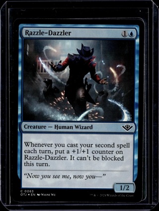 Razzle-Dazzler - 63 - Foil - OTJ - NM - MTG - Magic the Gathering