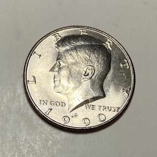 1990 D Half Dollar 50c Coin!