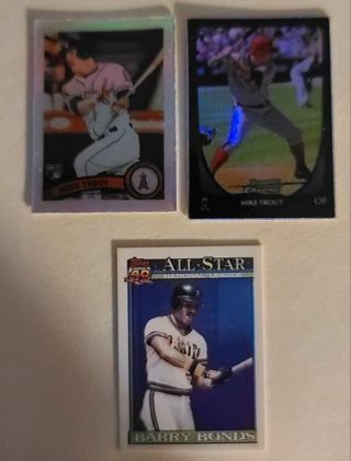 3 mini cards mlb superstars