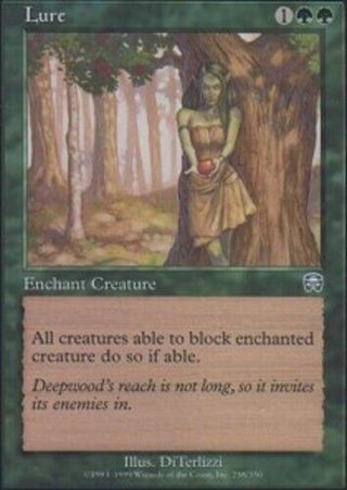 1999 Magic: The Gathering - Mercadian Masques Lure #258