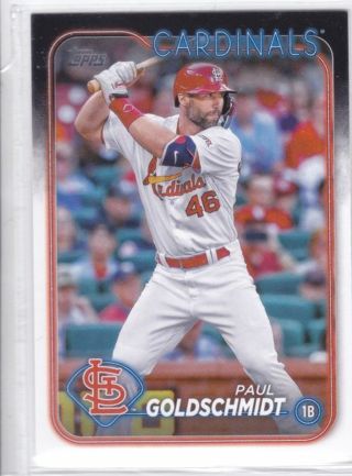 Paul Goldschmidt 2024 Topps St. Louis Cardinals