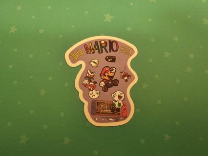 Nintendo Super Mario bros sticker