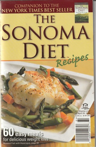 Vintage Cook Book, Magazine soft covered: The Sonoma Diet