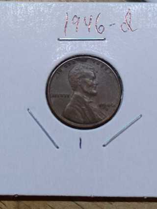 1946-D Lincoln Wheat Penny! 31.1