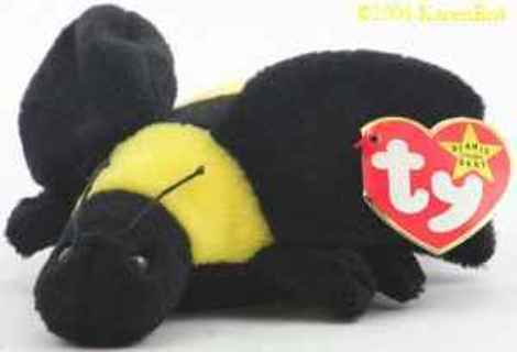 NEW WITH TY TAG BUMBLE THE BEE BEANIE BABY