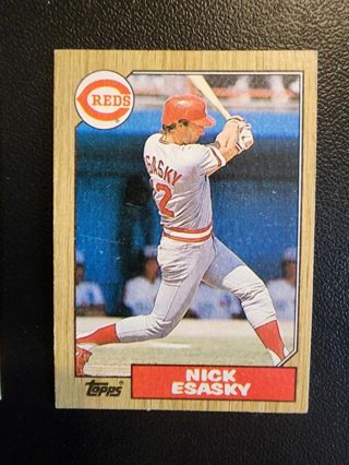 87 Topps Nick Esasky #13