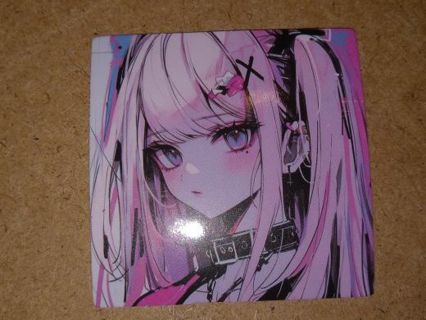 Anime one Cute nice vinyl sticker no refunds regular mail only Very nice quality!