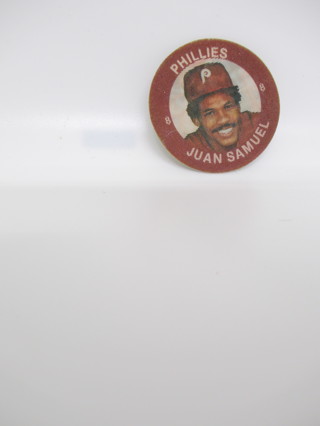 PHILLIES - JUAN SAMUEL - 1985