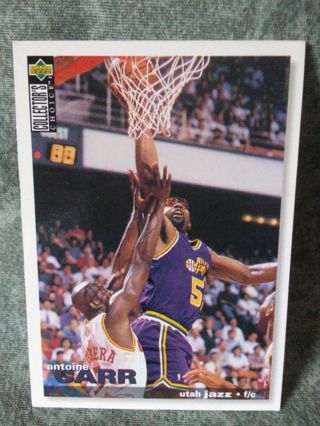 Basketball Trading Card Antoine Garr