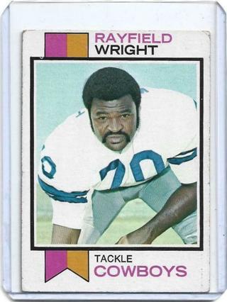 1973 TOPPS RAYFIELD WRIGHT CARD