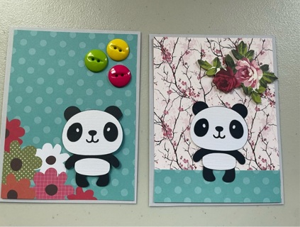 Panda Bear DIY Cards