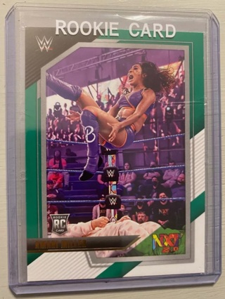 2022 WWE NXT 2.0 - Amari Miller Rookie Green/Gold Parallel #91