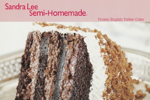 Recipe card: Frozen English Toffee Cake