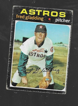 1971 TOPPS FRED GLADDING #381