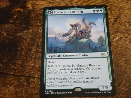 Magic the gathering mtg Polukranos Reborn rare card March of the Machine