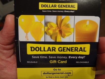 Dollar general gift card $5.00 