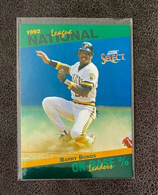 Barry Bonds insert