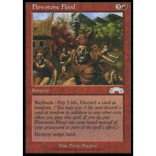 1998 Magic the Gathering Flowstone Flood MTG Card