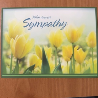 With Deepest Sympathy Card 