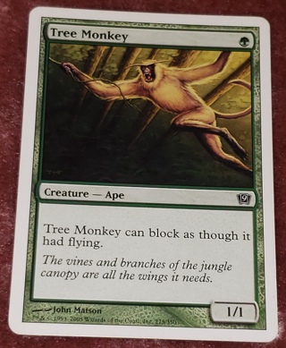 MTG ✨ Tree Monkey 275/350 ✨ Ninth Edition Magic: The Gathering (2005) 