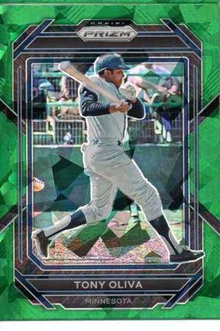 2023 Panini Prizm Tony Oliva Green Ice