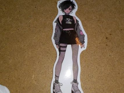 Anime nice one big vinyl sticker no refunds regular mail only Very nice quality!