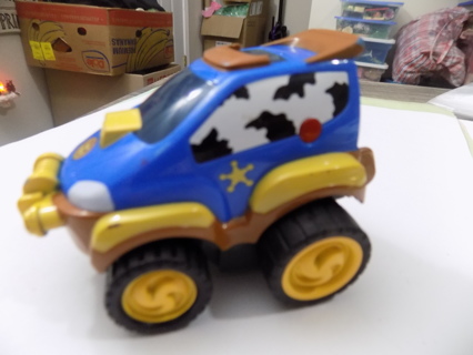 Disney's Woody of Toy Story push car 3 1/2 inch wide