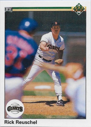  1990 Upper Deck #696 Rick Reuschel San Francisco Giants