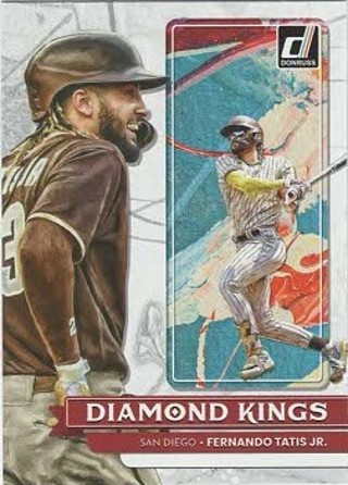 2022 Donruss Fernando Tatis San Diego Padres Diamond Kings #28!