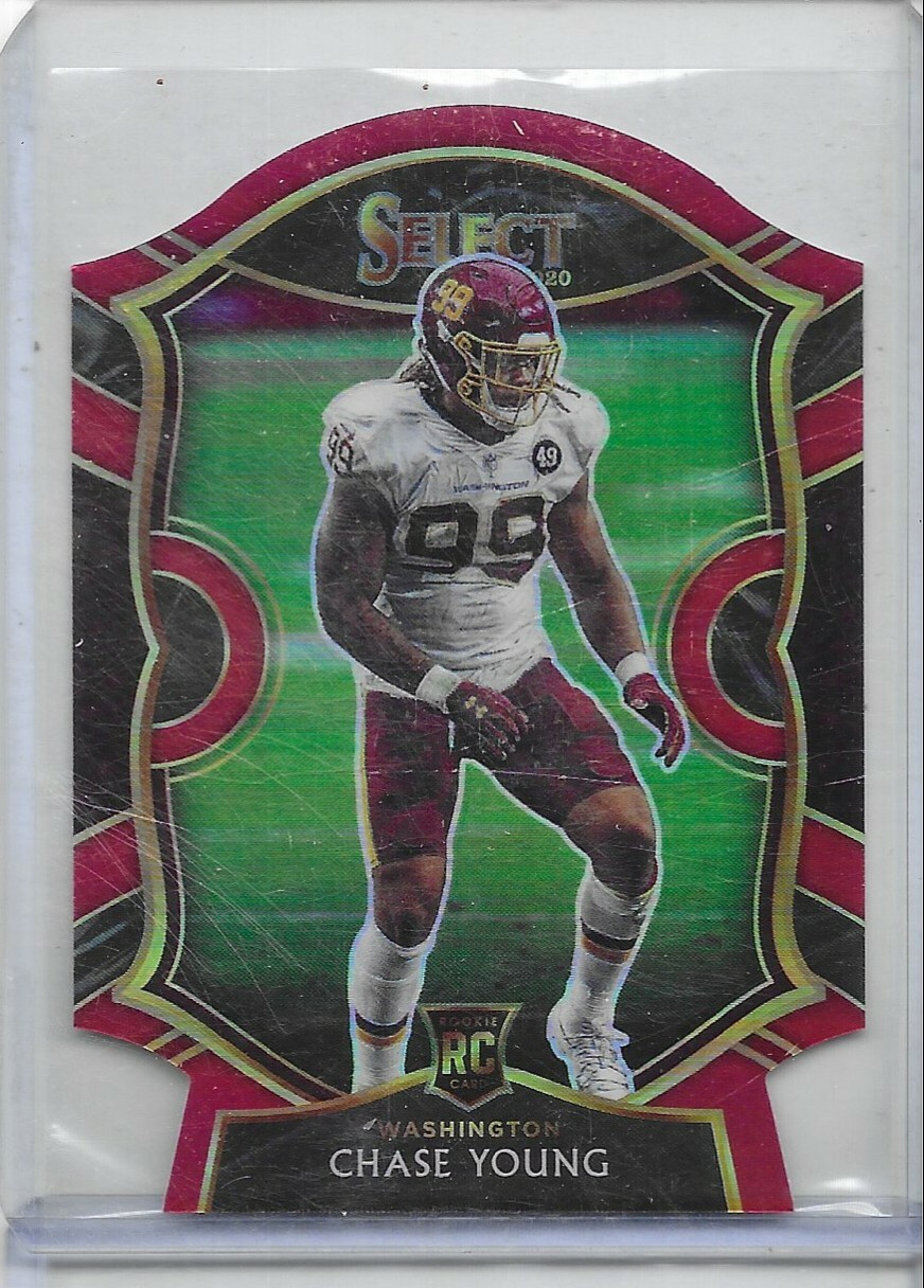 Free: Chase Young 2020 Select Prizm Red Die Cut #64