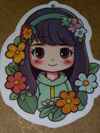 Adorable nice one vinyl sticker no refunds regular mail only Very nice quality!