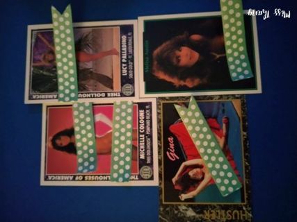 Women trading cards