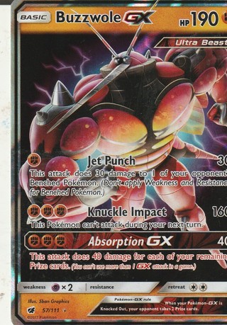 Pokemon Card: Buzzwole