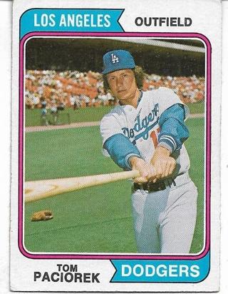 1974 TOPPS TOM PACIOREK CARD