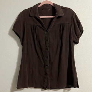 Brown blouse