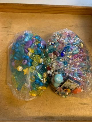 Quart Bag FULL of Beads and More!