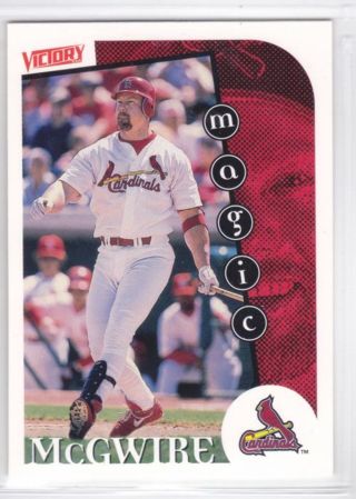 Mark McGwire 1999 Upper Deck Victory Magic (449) St. Louis Cardinals