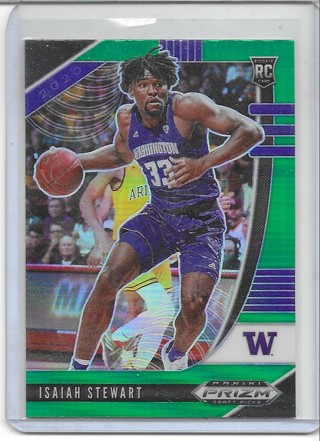 Isaiah Stewart 2020-21 Prizm Draft Prizms Green #66