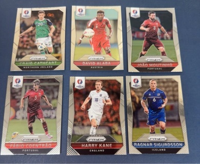 2016 Panini Prizm euro soccer lot